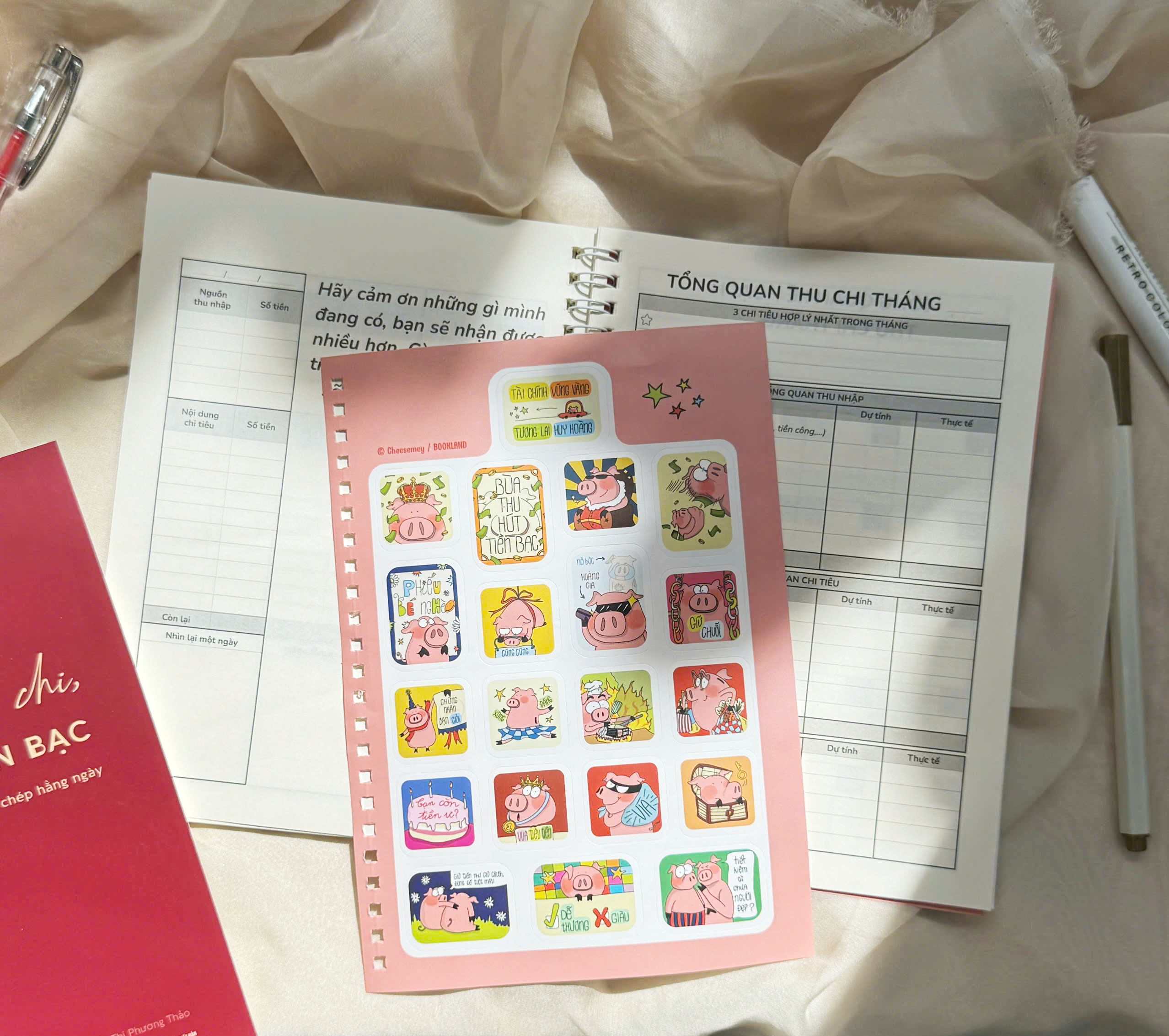 Theo Dõi Thu Chi, Làm Chủ Tiền Bạc - Giàu Có Từ Những Ghi Chép Hằng Ngày - Tặng Kèm Sticker - Ảnh 6