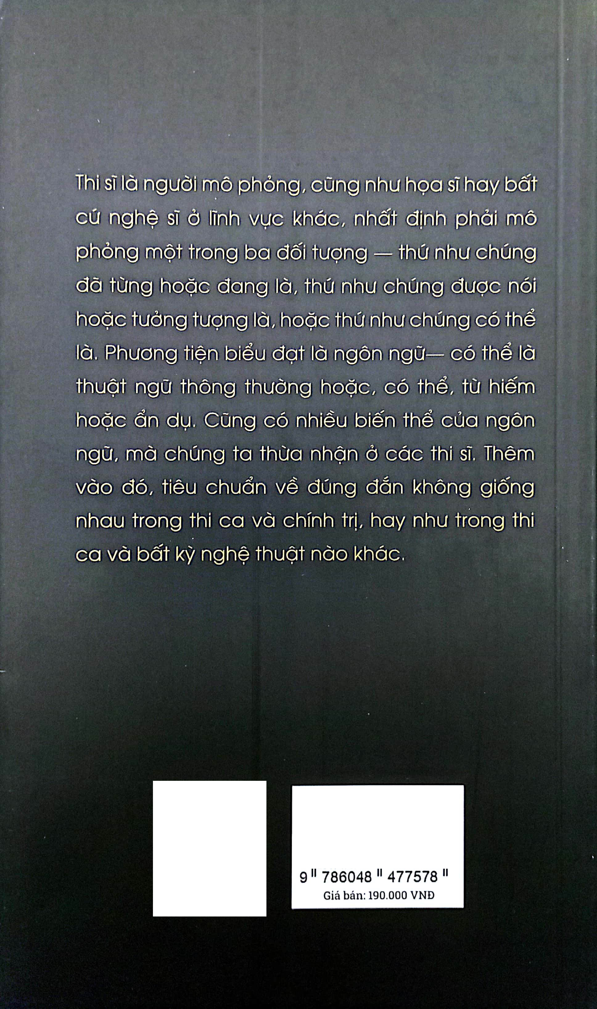 thi ca luận - tác phẩm triết học kinh điển - Ảnh 7