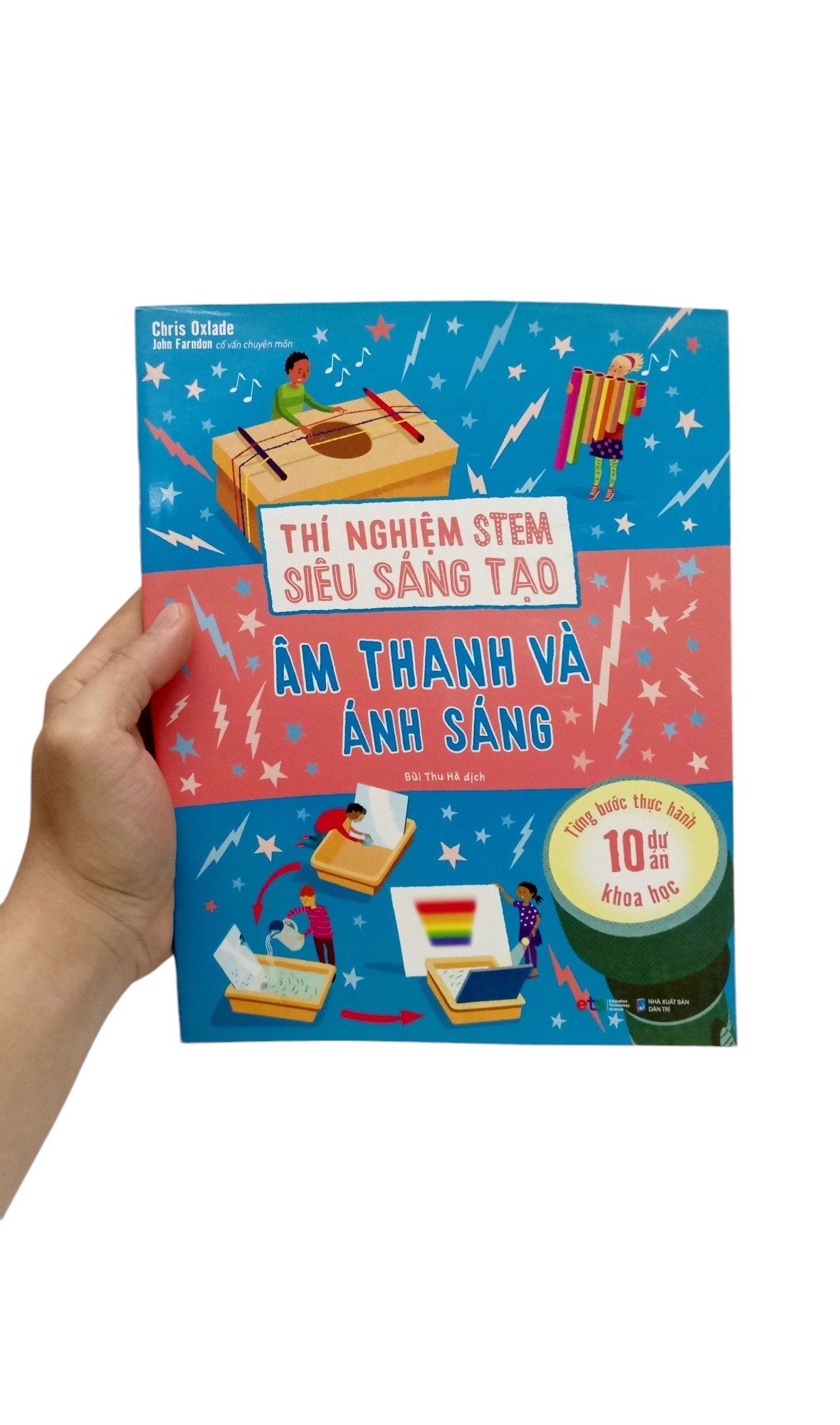 thí nghiệm stem siêu sáng tạo: âm thanh và ánh sáng - Ảnh 7