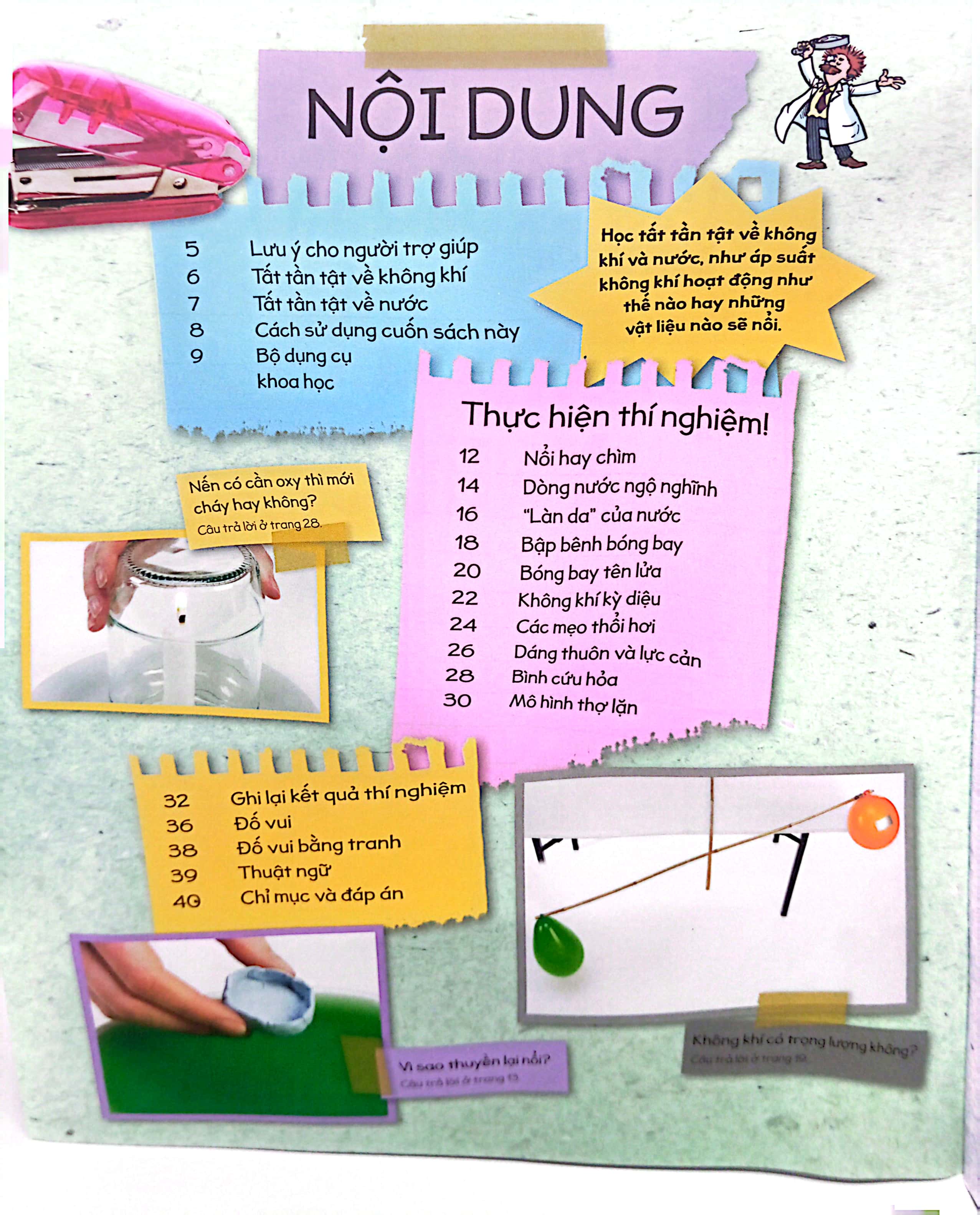 thí nghiệm stem siêu sáng tạo: không khí và nước - Ảnh 3