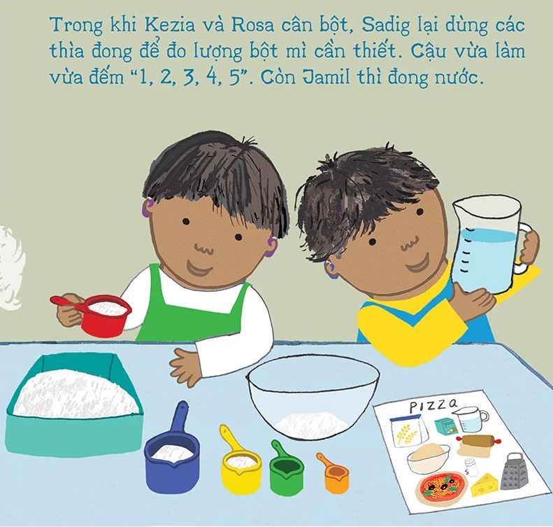 thí nghiệm vui cùng rosa - làm bánh pizza - Ảnh 6