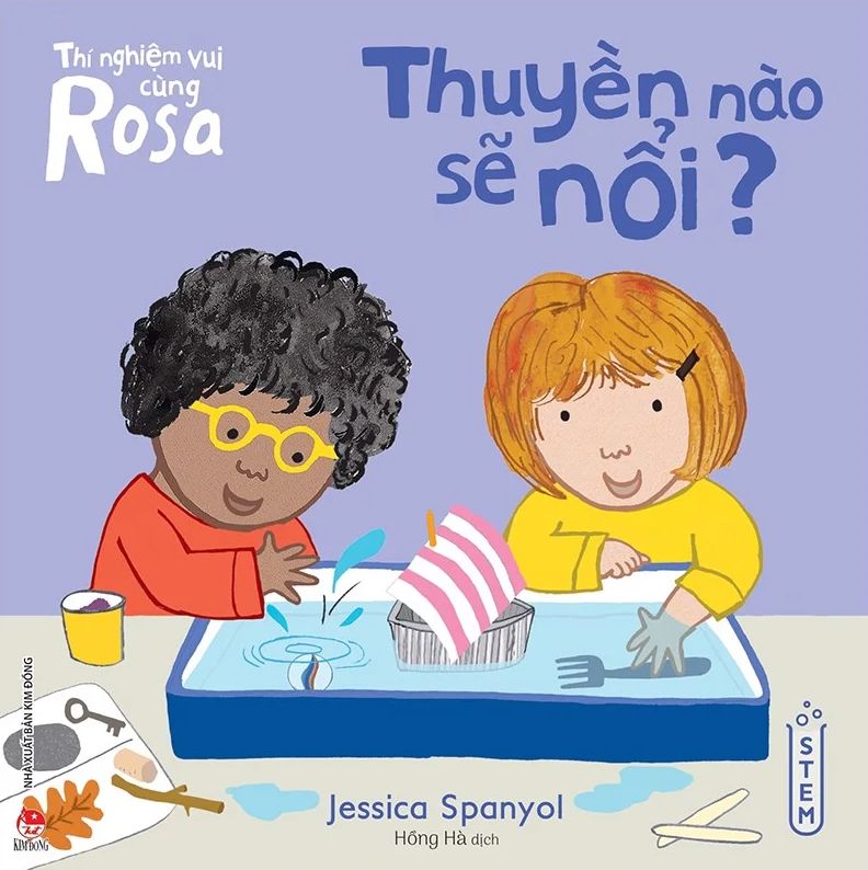 thí nghiệm vui cùng rosa - thuyền nào sẽ nổi? - Ảnh 2