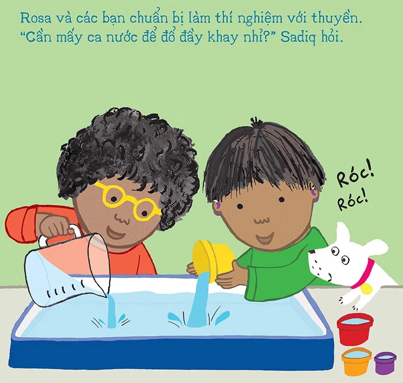 thí nghiệm vui cùng rosa - thuyền nào sẽ nổi? - Ảnh 3