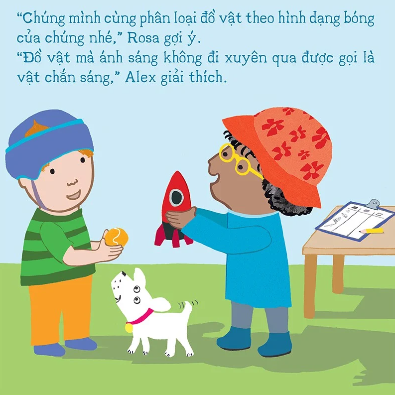 thí nghiệm vui cùng rosa - trò chơi rối bóng - Ảnh 6