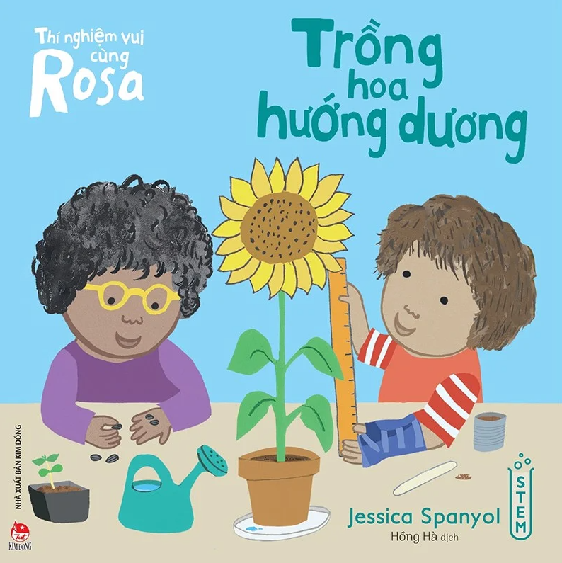 thí nghiệm vui cùng rosa - trồng hoa hướng dương - Ảnh 2