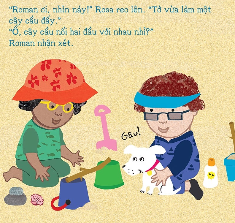 thí nghiệm vui cùng rosa - xây cầu - Ảnh 4