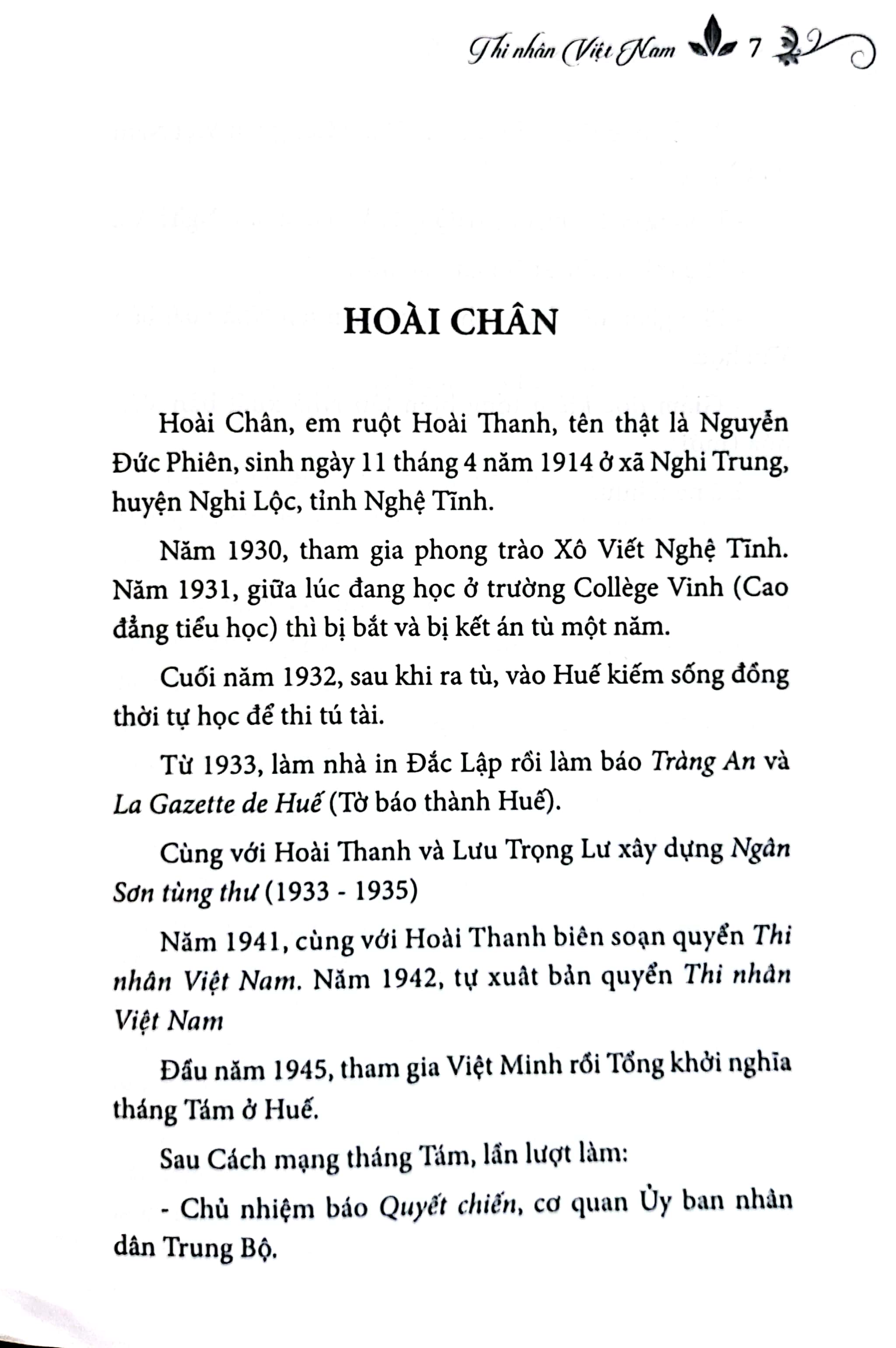 thi nhân việt nam (tái bản 2023) - Ảnh 5