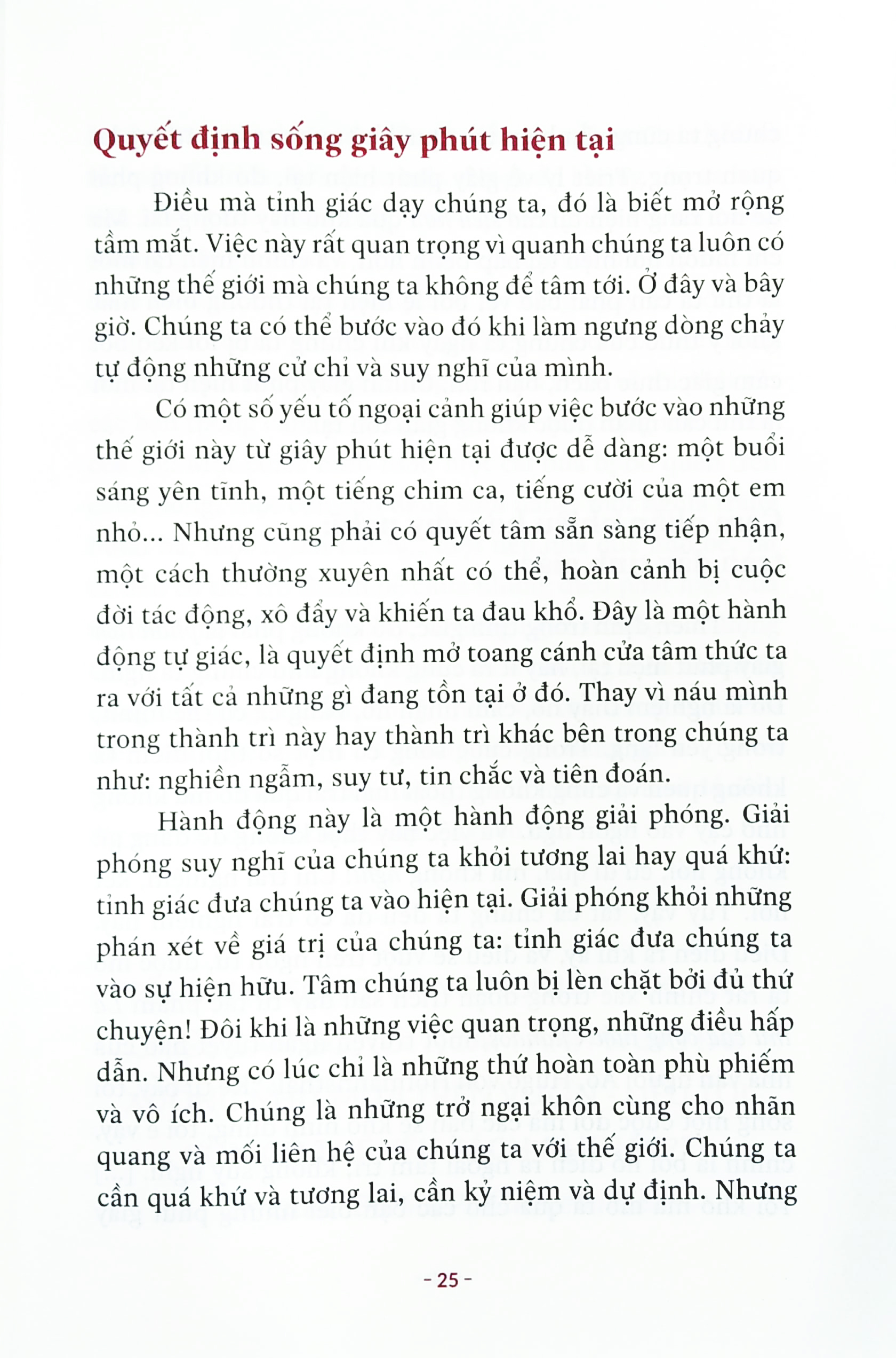thiền định mỗi ngày - một cẩm nang nhỏ giúp luôn sống trong tỉnh thức - Ảnh 5