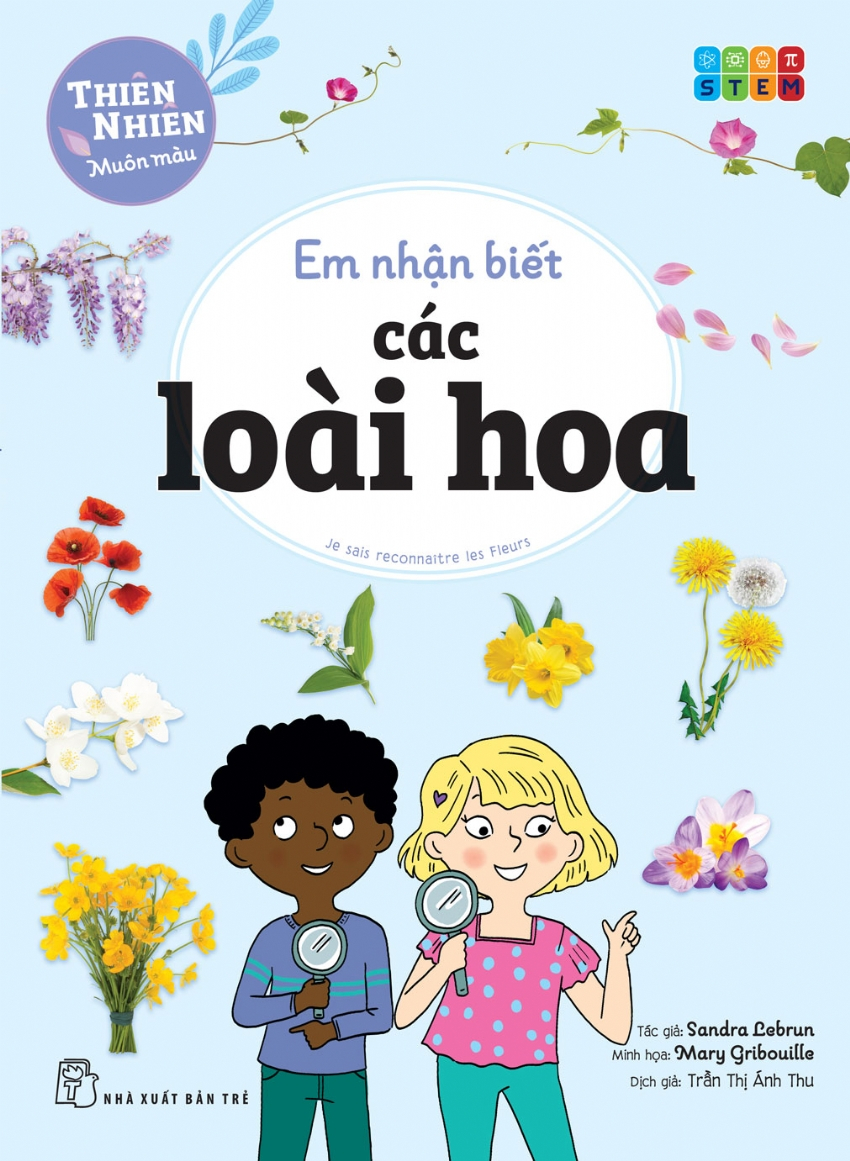 thiên nhiên muôn màu - stem - em nhận biết các loài hoa - Ảnh 2