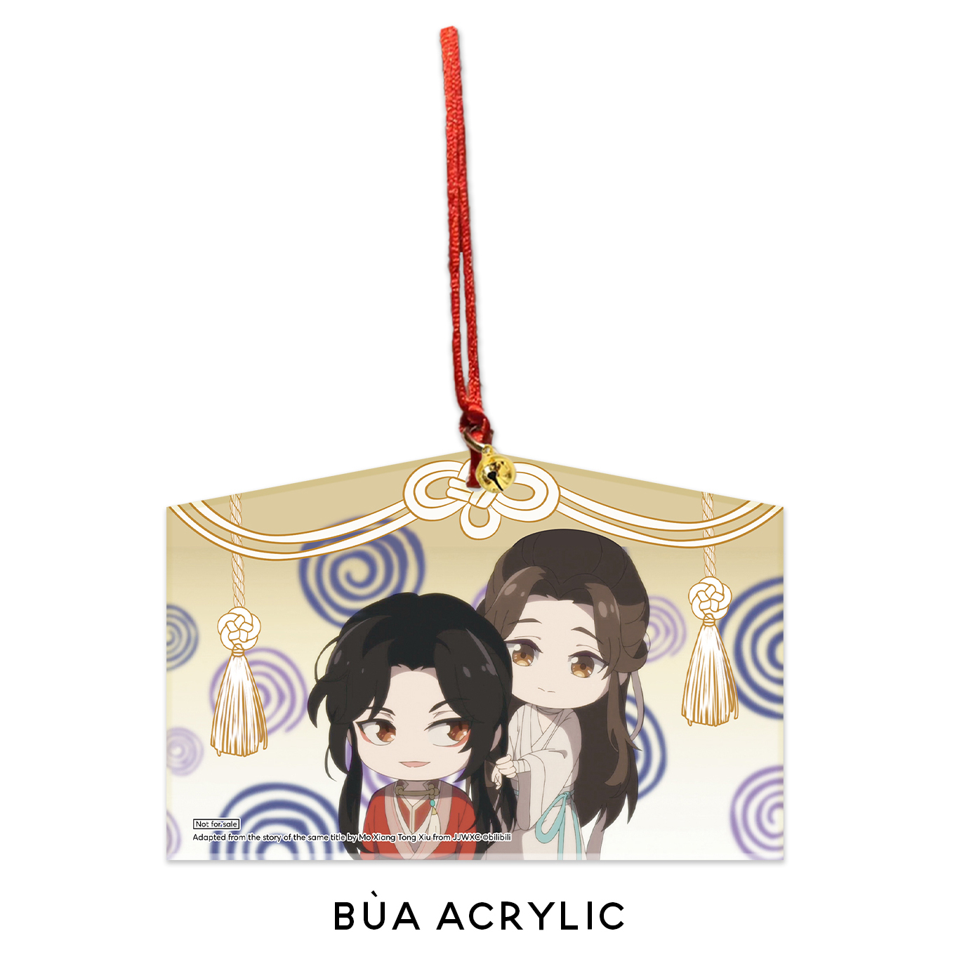 thiên quan tứ phúc - bản hoạt hình - tập 3 - bản đặc biệt - tặng kèm 1 photostrip pvc + 1 ticket hologram + 1 bùa acrylic + 2 huy hiệu - Ảnh 6