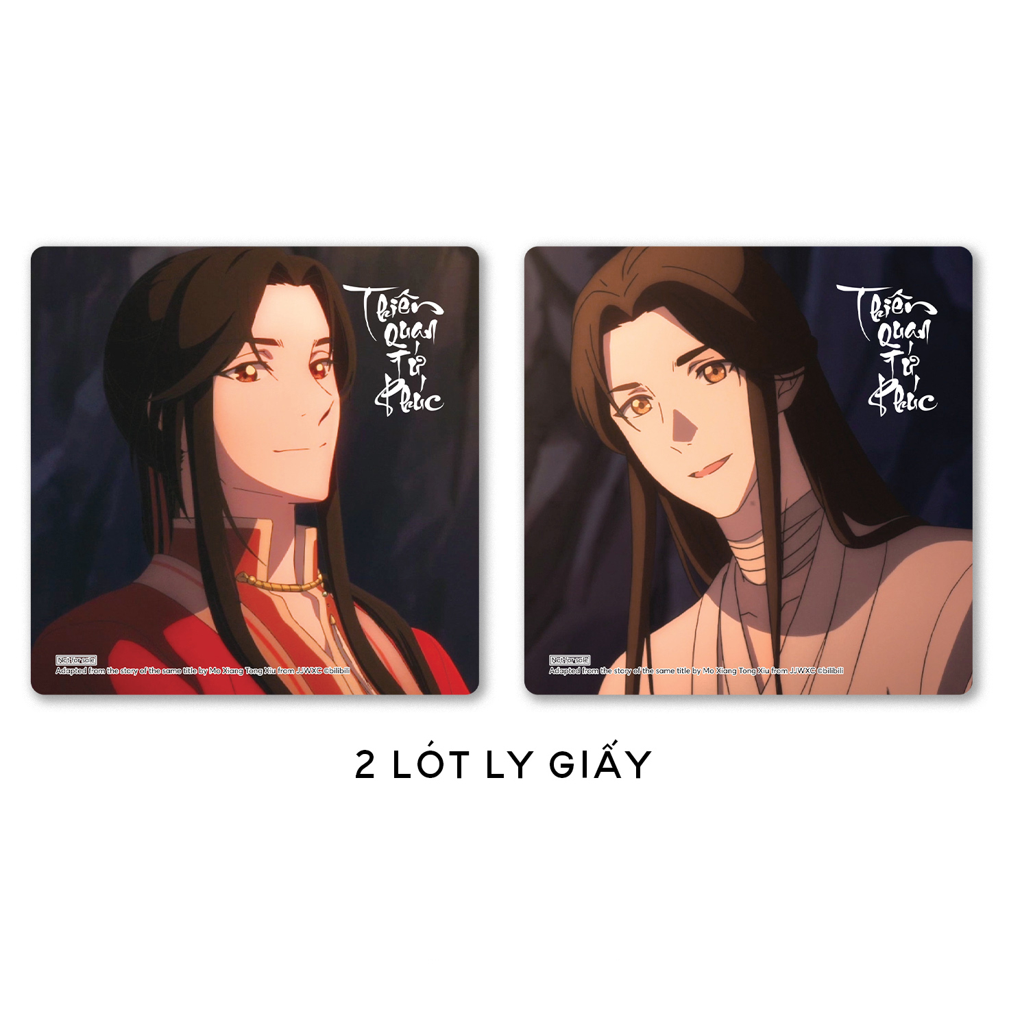 thiên quan tứ phúc - bản hoạt hình - tập 5 - bản đặc biệt - tặng kèm 1 bookmark pvc + 2 lót ly giấy + 1 standee acrylic 2 mảnh - Ảnh 5