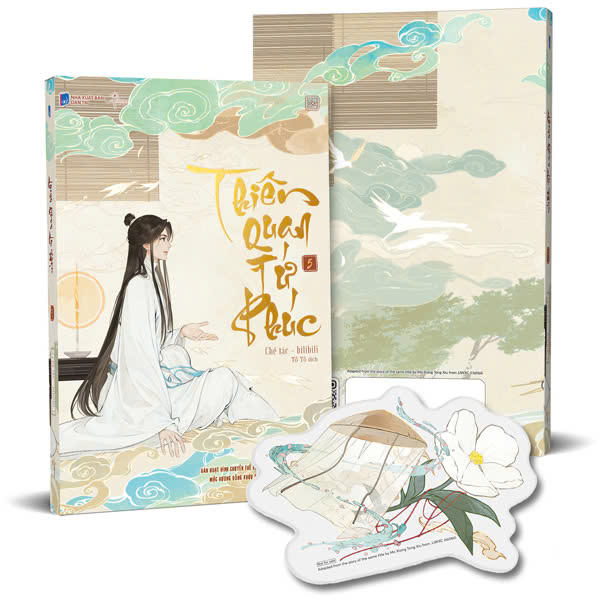 thiên quan tứ phúc - bản hoạt hình - tập 5 - tặng kèm bookmark pvc