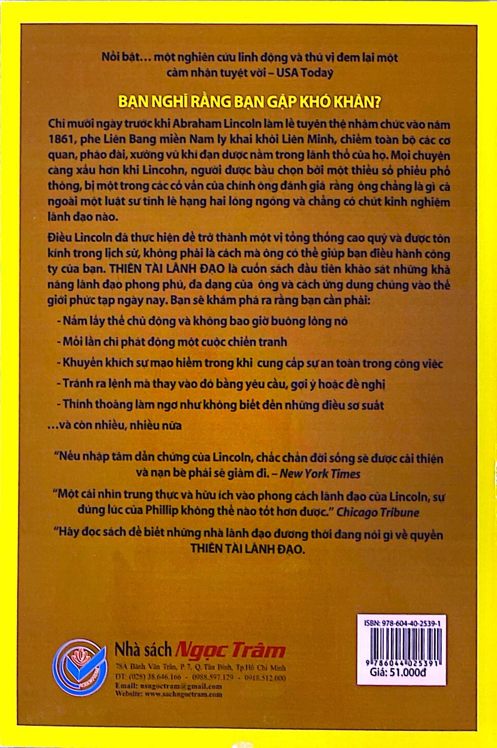 thiên tài lãnh đạo abraham linclon: chiến lược chỉ huy trong khó khăn (tái bản 2024) - Ảnh 7