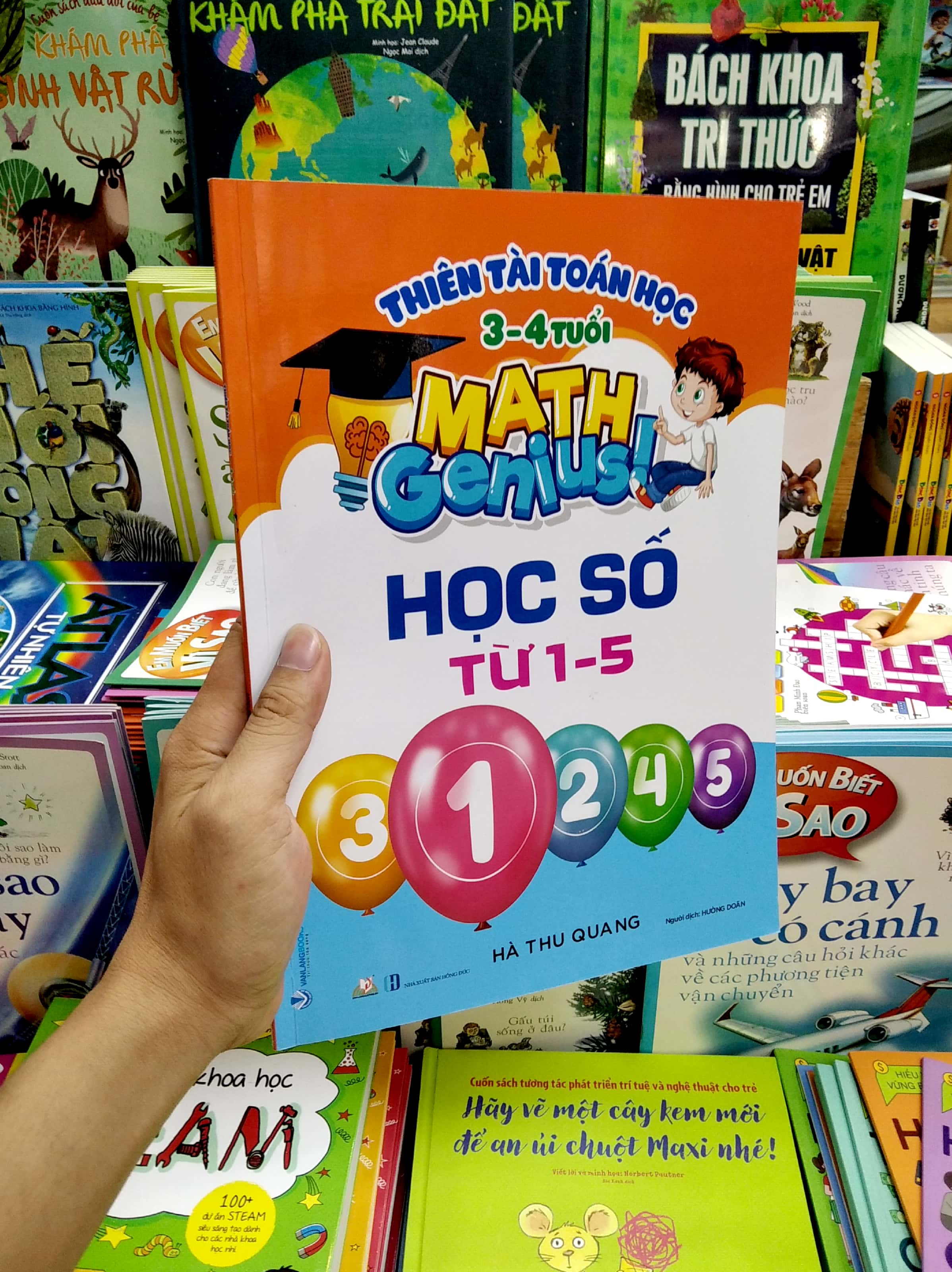 thiên tài toán học (3 - 4 tuổi) - học số từ 1-5 - Ảnh 7
