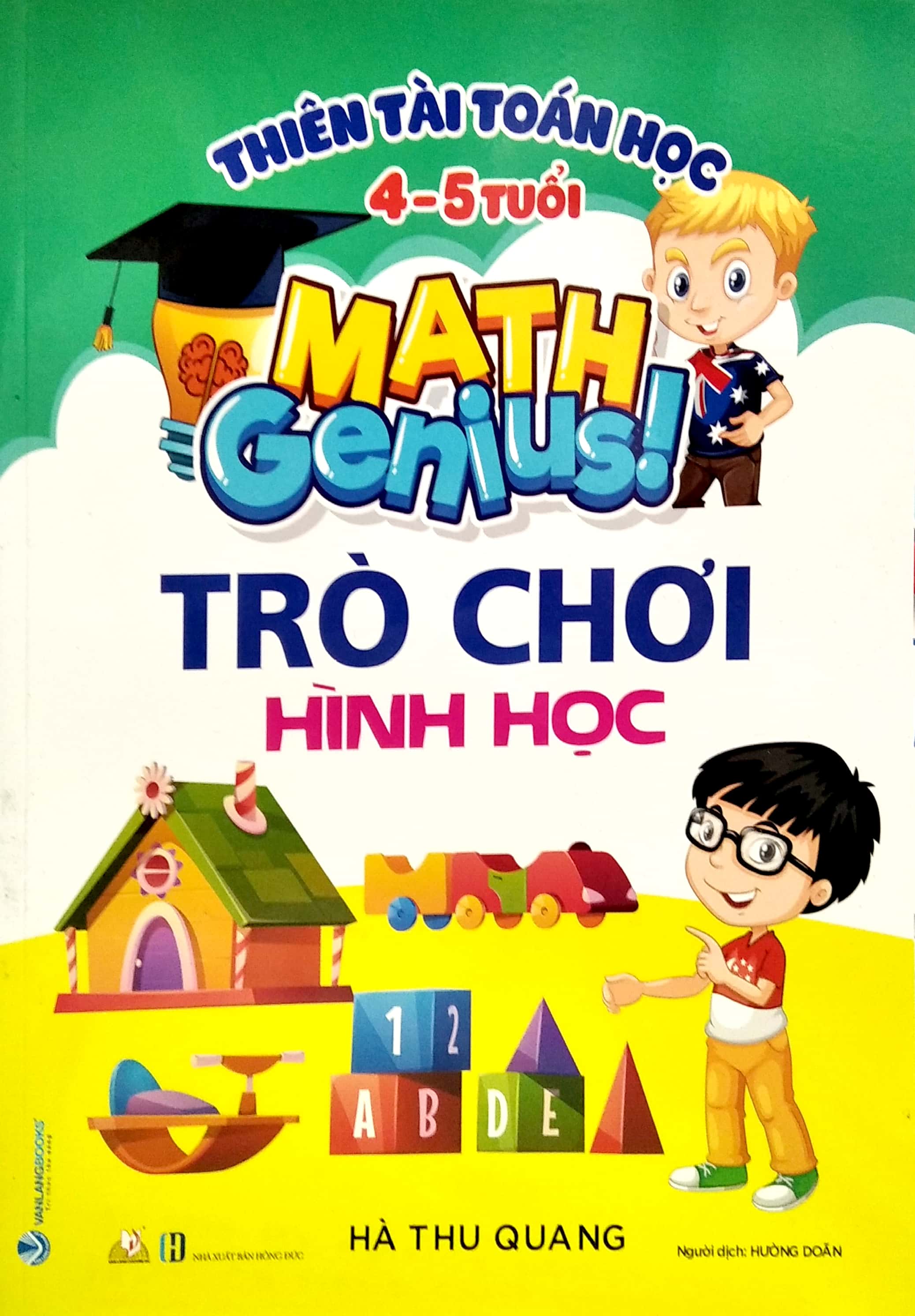 thiên tài toán học (4 - 5 tuổi) - trò chơi hình học - Ảnh 2