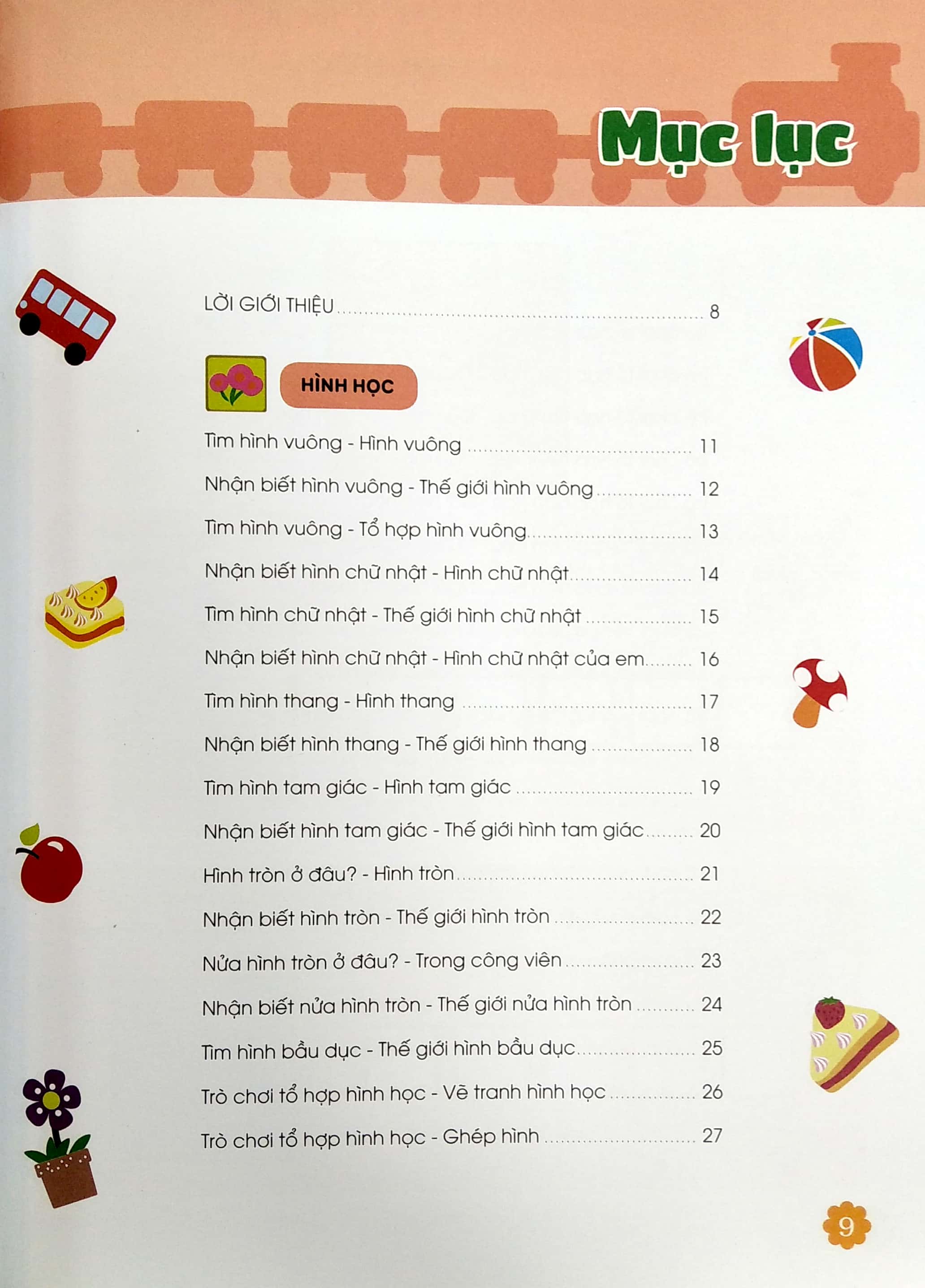 thiên tài toán học (4 - 5 tuổi) - trò chơi hình học - Ảnh 4