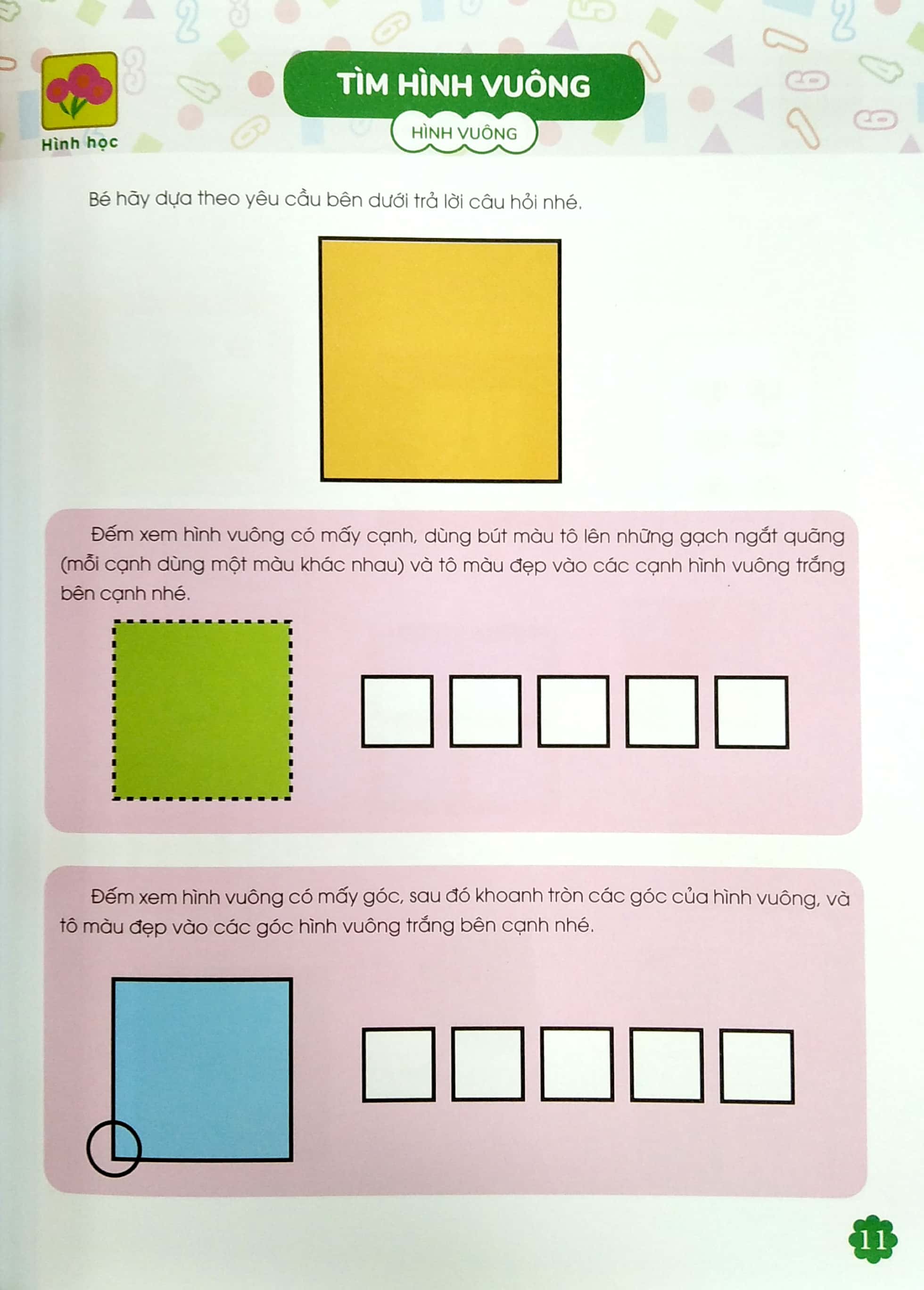 thiên tài toán học (4 - 5 tuổi) - trò chơi hình học - Ảnh 5