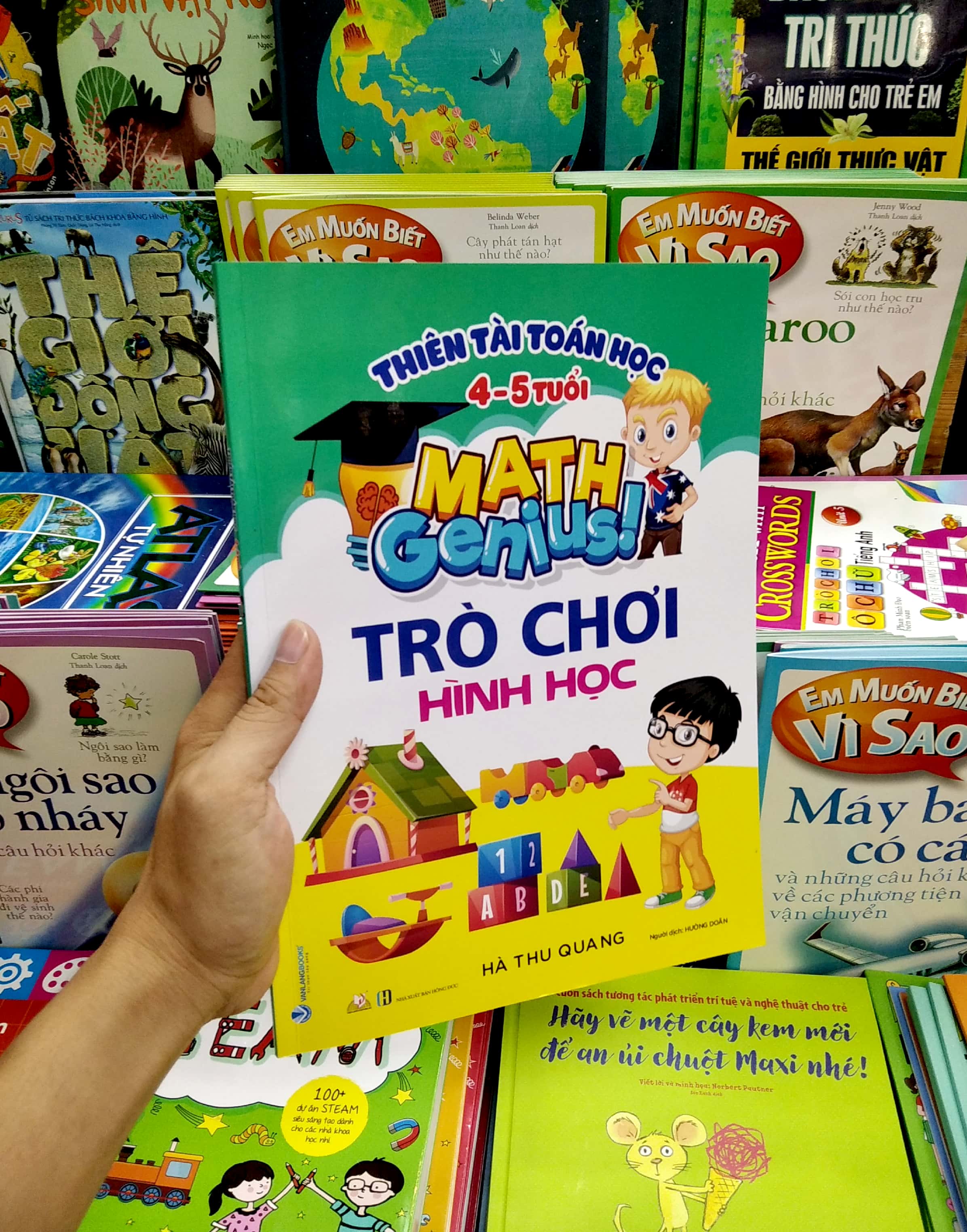 thiên tài toán học (4 - 5 tuổi) - trò chơi hình học - Ảnh 7