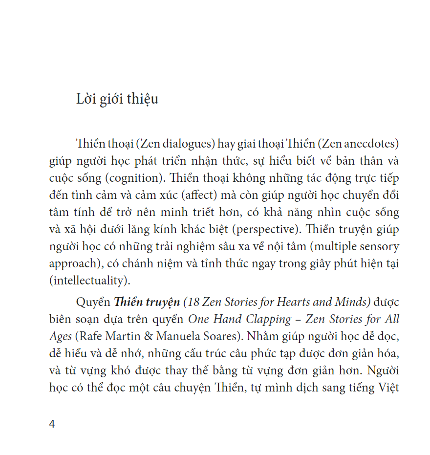 thiền truyện - 18 zen stories for hearts and minds (song ngữ anh - việt) - Ảnh 4