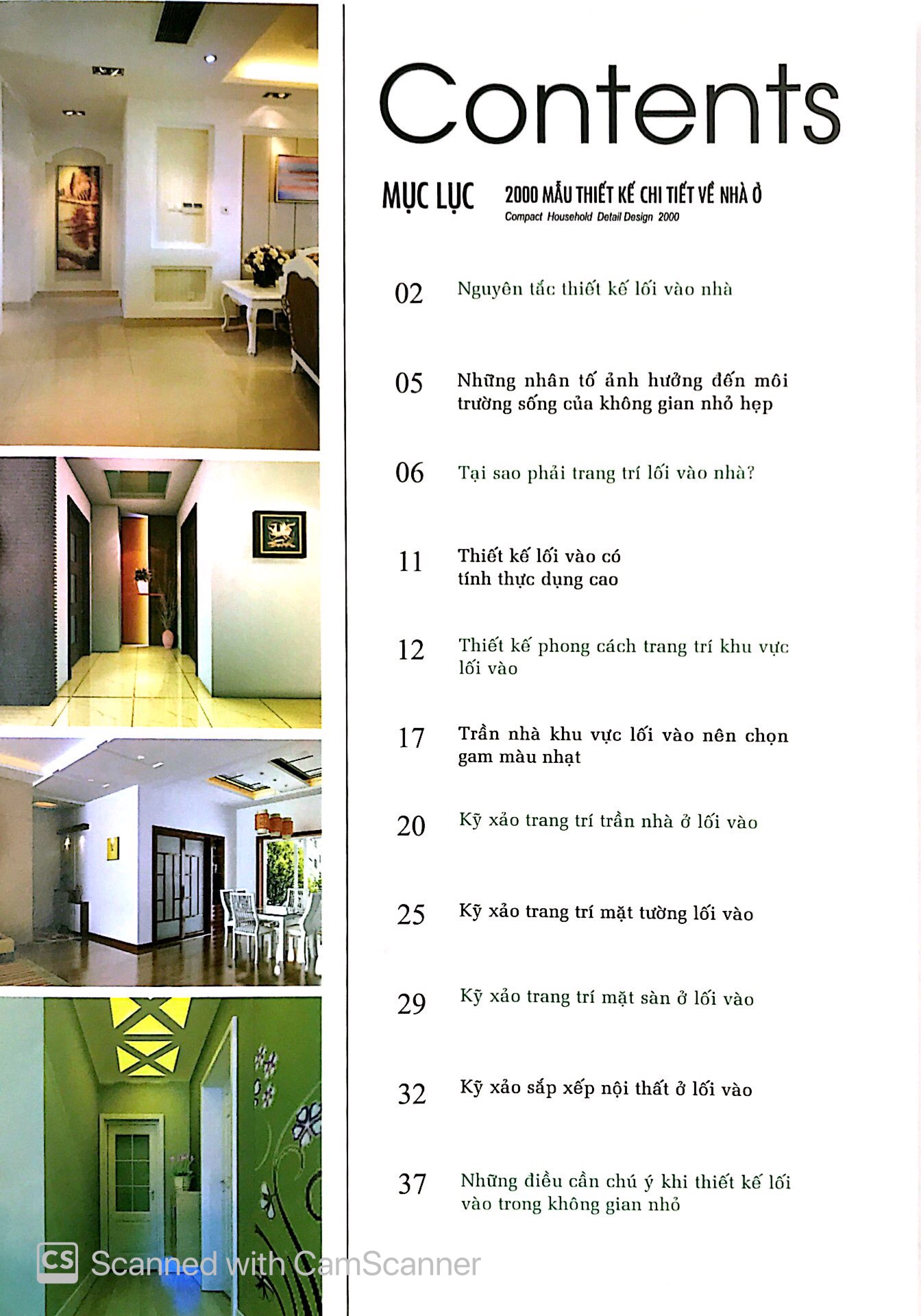 thiết kế chi tiết nhà ở theo phong thủy - 2000 mẫu thiết kế: lối vào - Ảnh 3