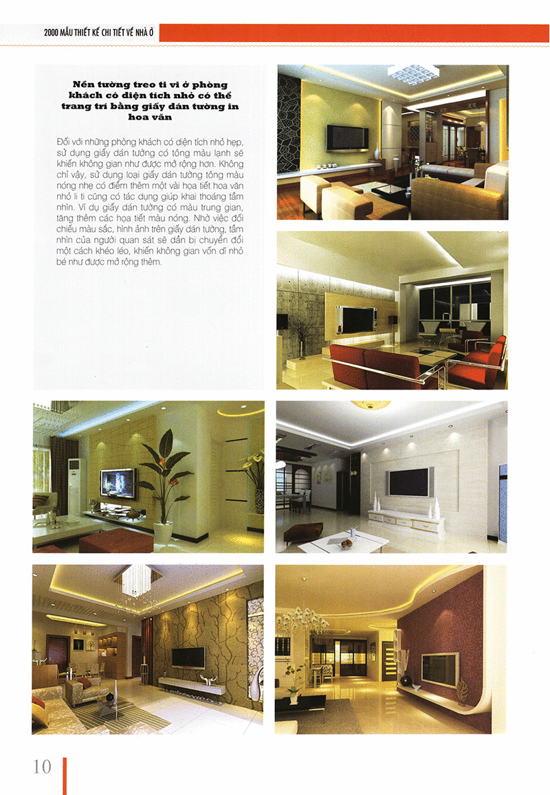 thiết kế chi tiết nhà ở theo phong thủy - quyển màu đỏ - nền tường - Ảnh 15