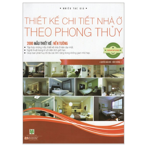 thiết kế chi tiết nhà ở theo phong thủy - quyển màu đỏ - nền tường - Ảnh 2