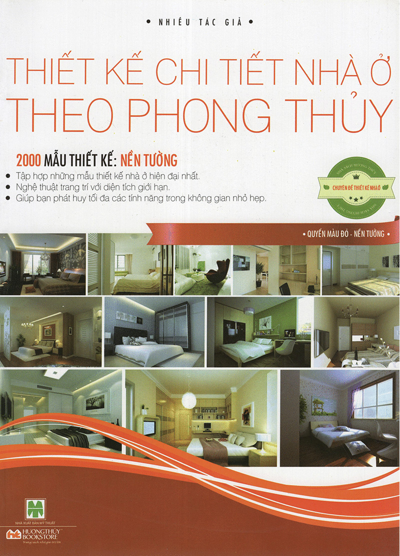 thiết kế chi tiết nhà ở theo phong thủy - quyển màu đỏ - nền tường - Ảnh 3