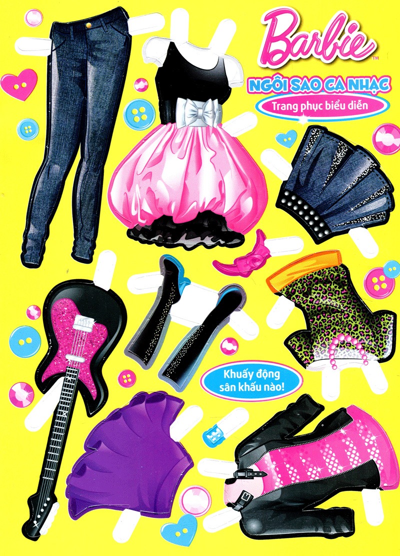thiết kế thời trang barbie - ngôi sao ca nhạc - Ảnh 4