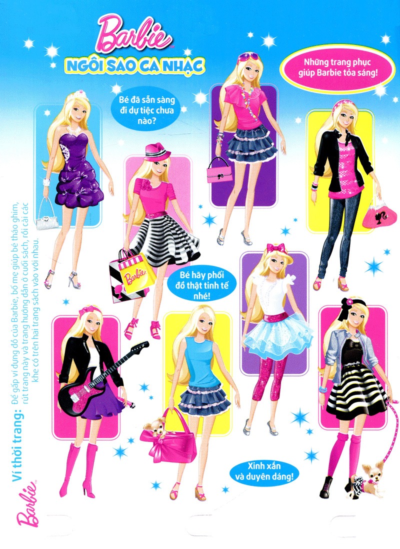 thiết kế thời trang barbie - ngôi sao ca nhạc - Ảnh 6