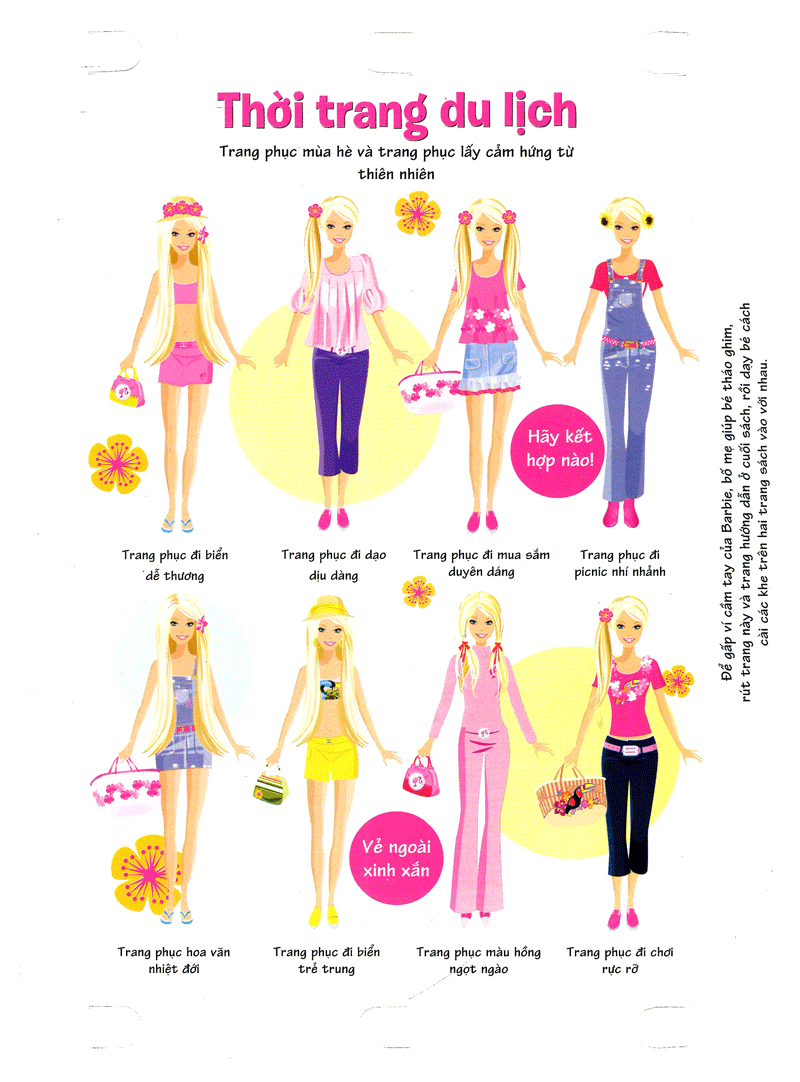 thiết kế thời trang barbie - thời trang du lịch - Ảnh 4