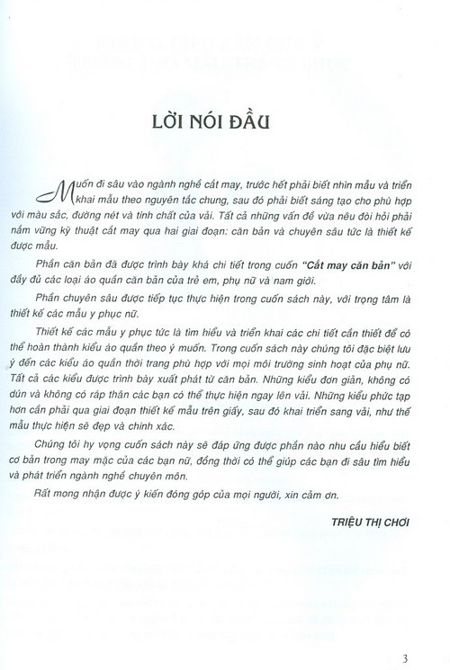 thiết kế thực hành các mẫu y phục nữ - Ảnh 3