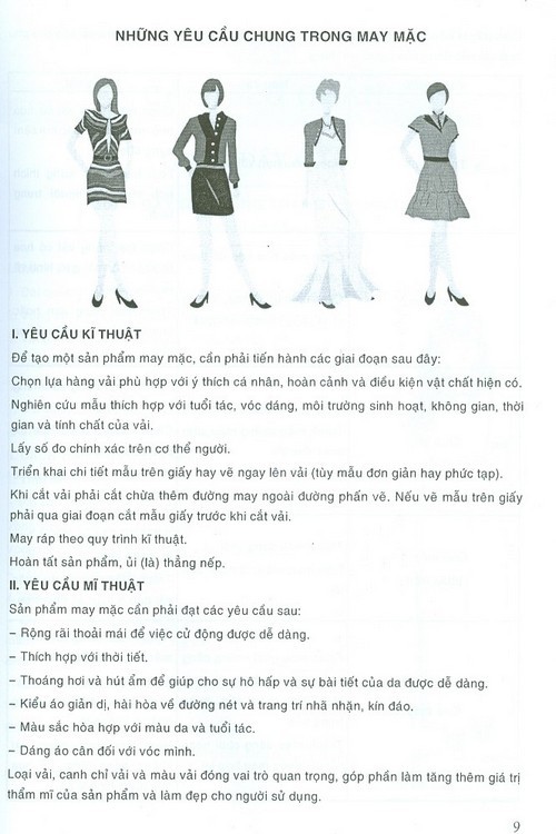 thiết kế thực hành các mẫu y phục nữ - Ảnh 8