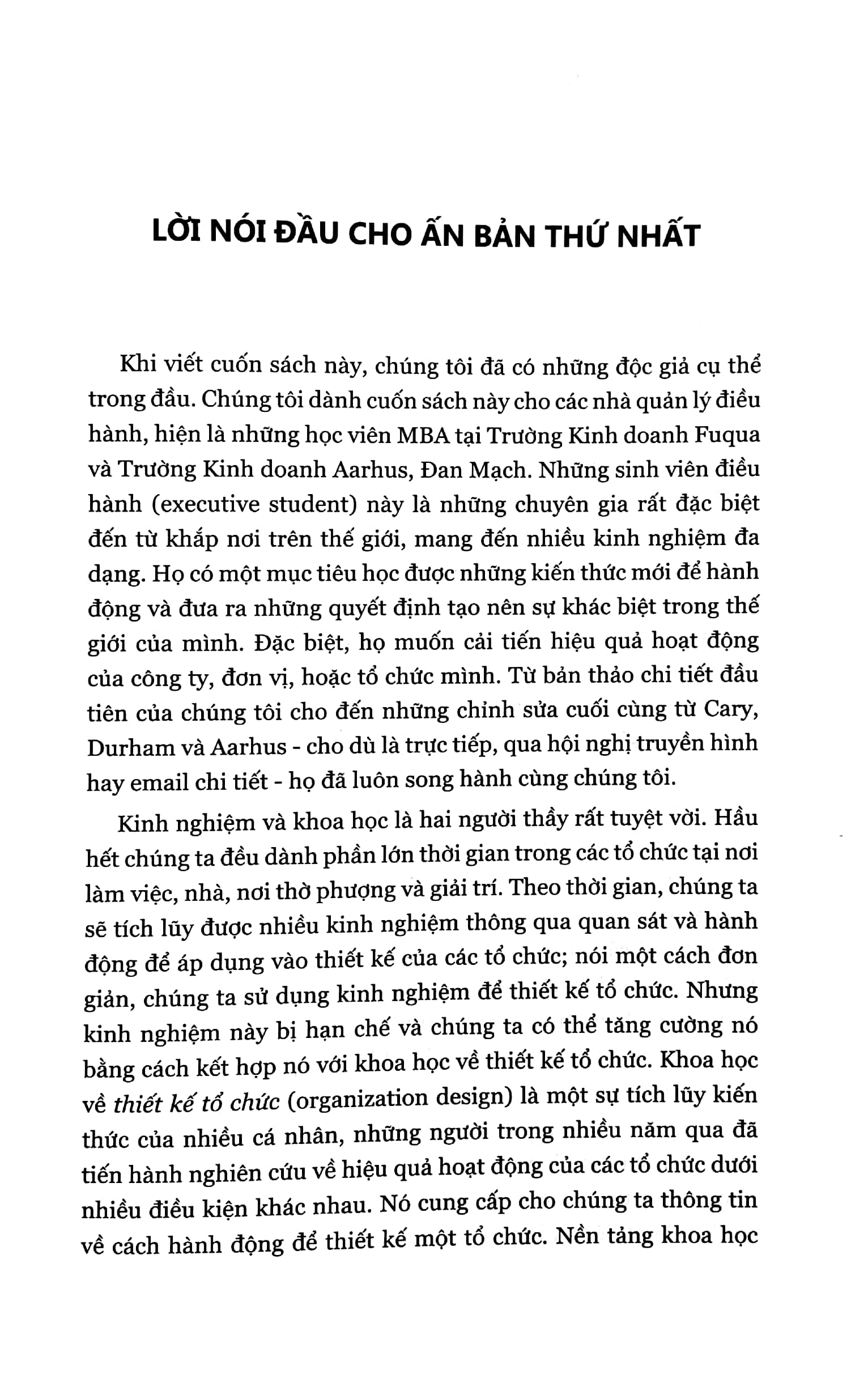 thiết kế tổ chức (tái bản 2024) - Ảnh 3