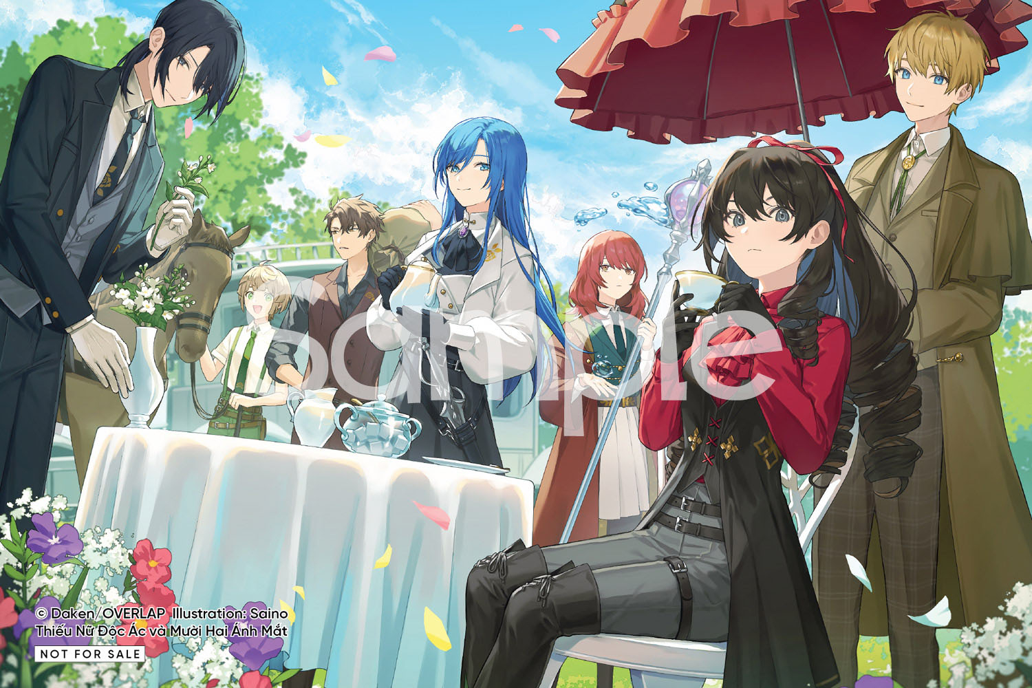 Thiếu Nữ Độc Ác Và Mười Hai Ánh Mắt - Cuộc Đời Thứ Hai Đầy Huy Hoàng Cùng Những Tùy Tùng Vô Song - Tặng Kèm 1 Bookmark + 2 Postcard + 1 Poster A3 - Ảnh 4