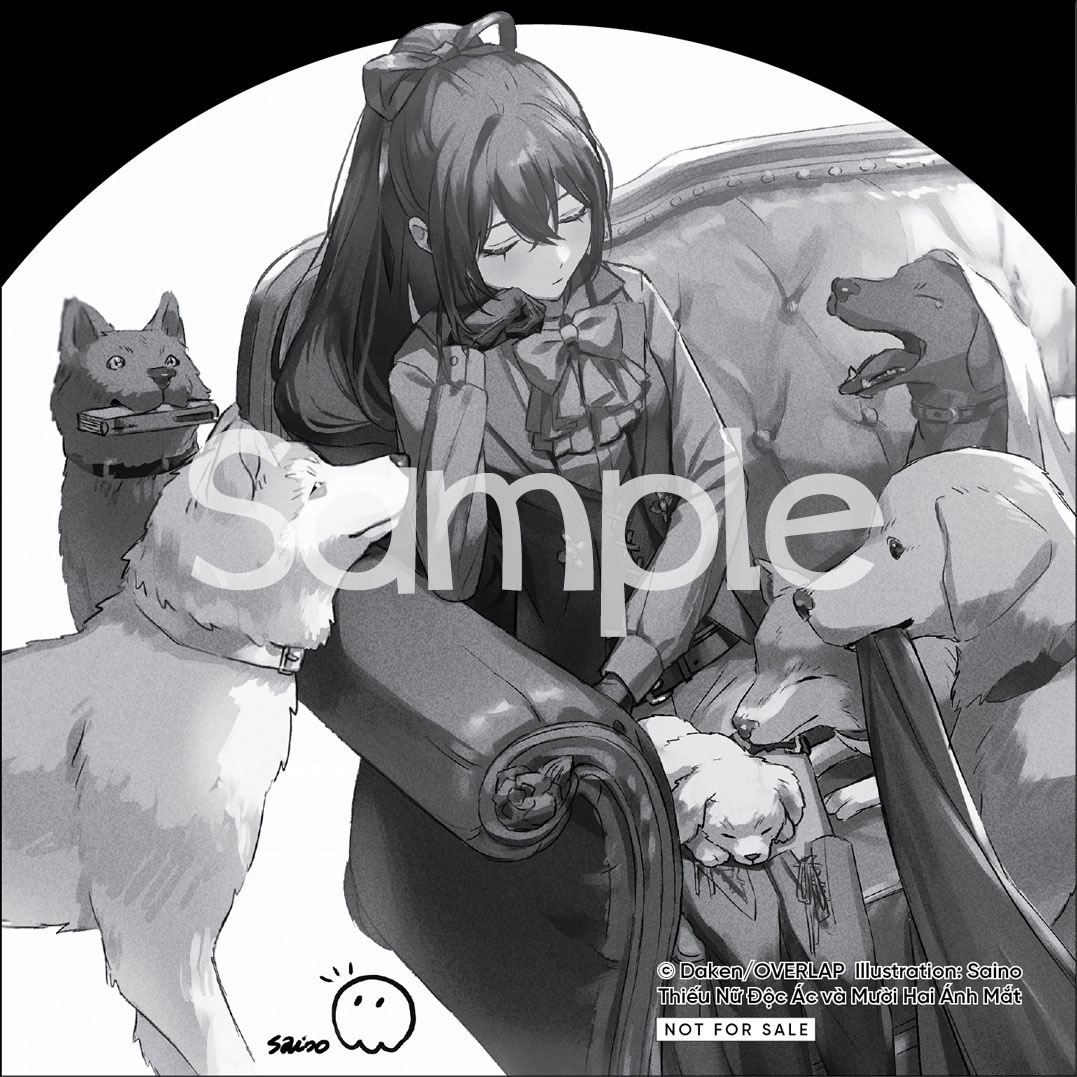 Thiếu Nữ Độc Ác Và Mười Hai Ánh Mắt - Cuộc Đời Thứ Hai Đầy Huy Hoàng Cùng Những Tùy Tùng Vô Song - Tặng Kèm 1 Bookmark + 2 Postcard + 1 Poster A3 - Ảnh 5