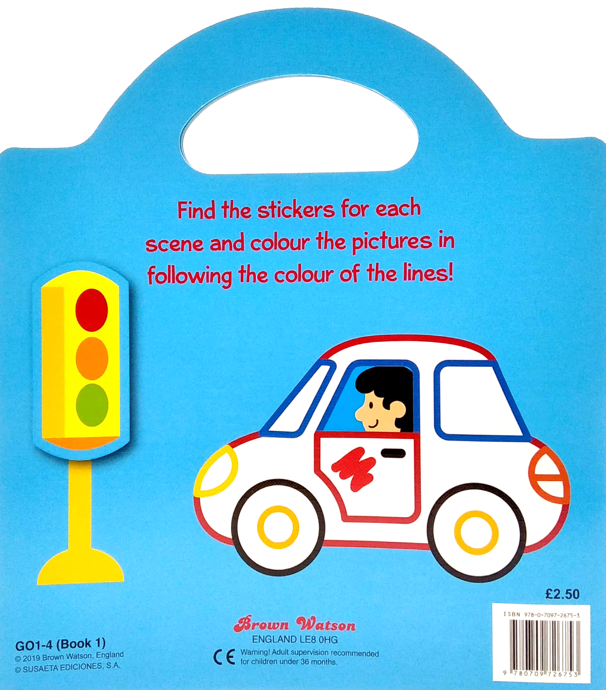 things that go sticker & colour: cars - Ảnh 7