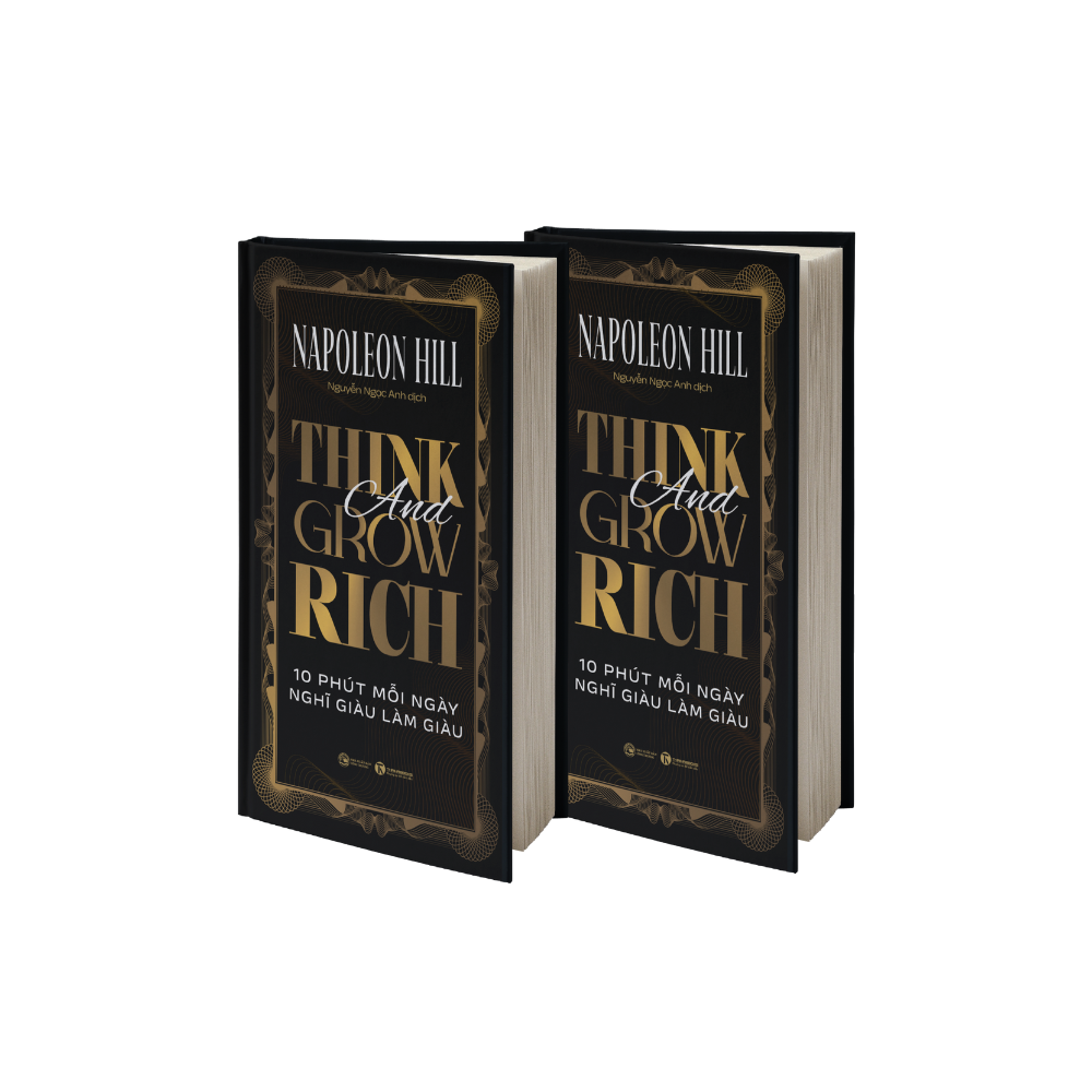think and grow rich - 10 phút mỗi ngày nghĩ giàu làm giàu - bìa cứng - Ảnh 4