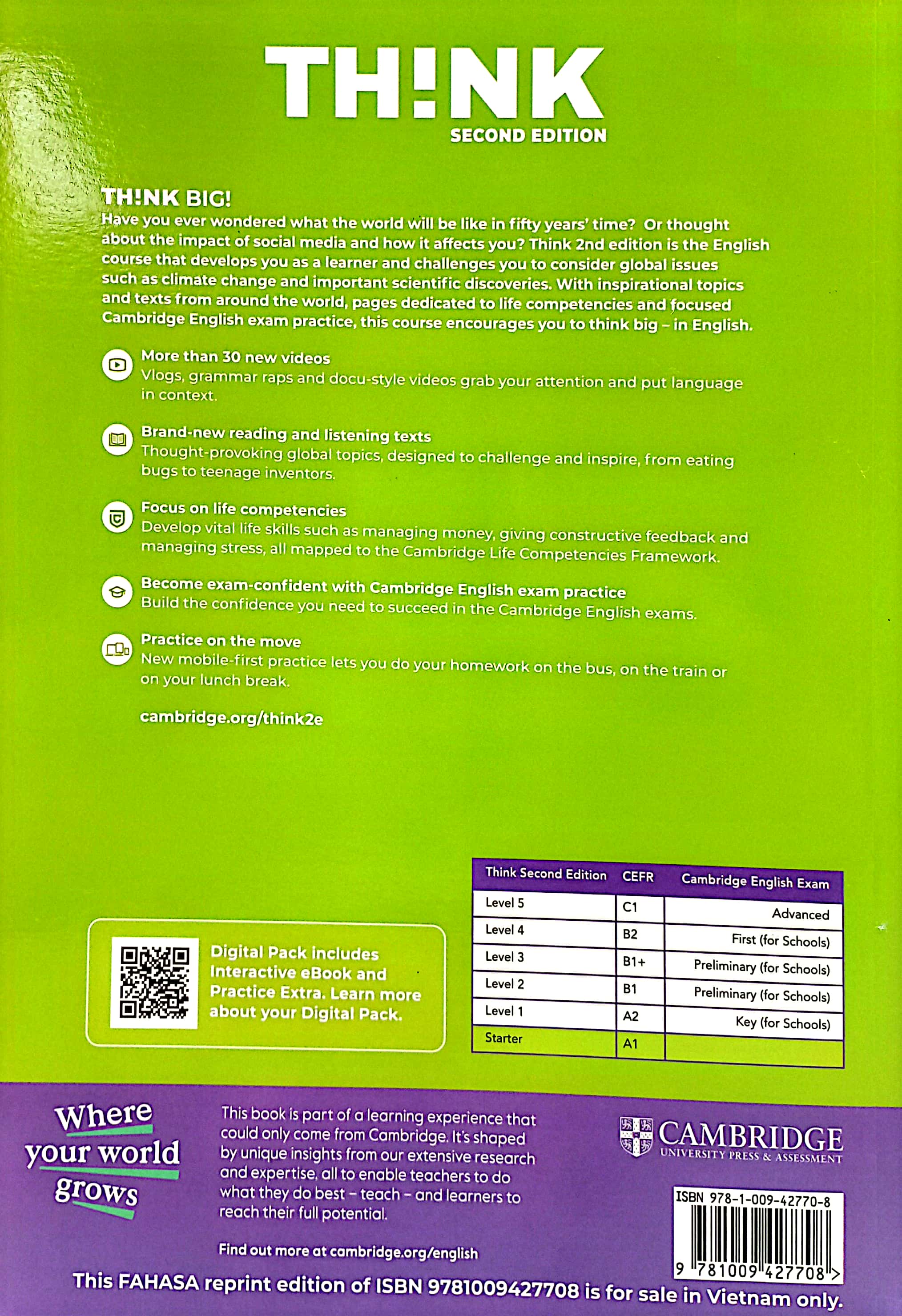 think level starter student's book with workbook digital pack british english - 2nd edition - Ảnh 6