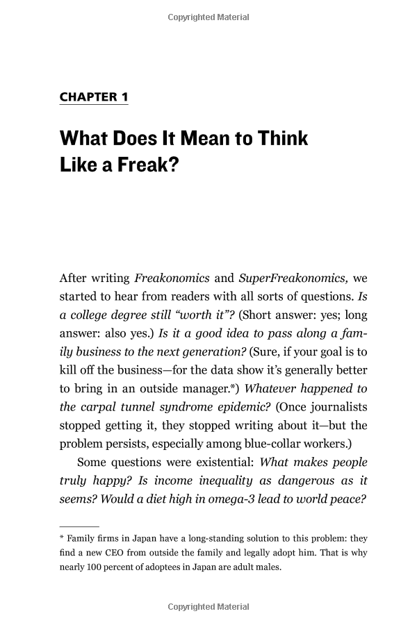 think like a freak: the authors of freakonomics offer to retrain your brain - Ảnh 2