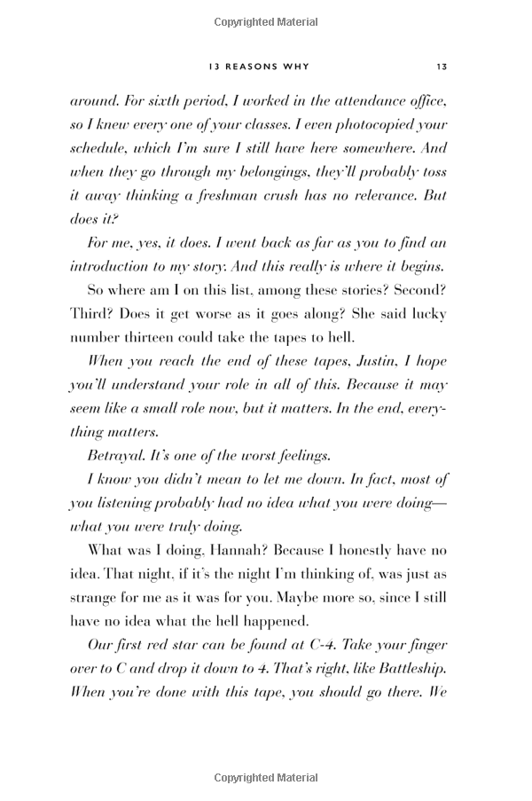 thirteen reasons why: (tv tie-in) - Ảnh 13