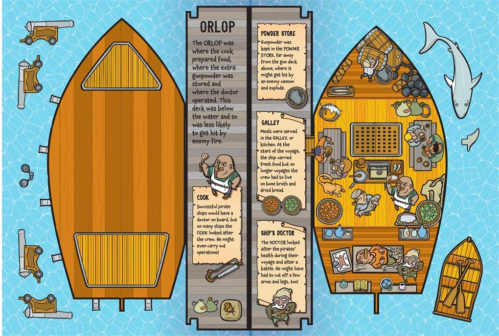 this book is a... 3d pirate ship - Ảnh 4