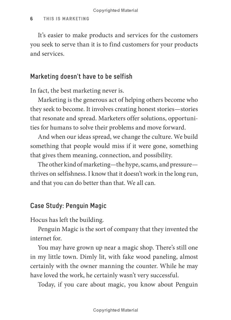 this is marketing: you can't be seen until you learn to see - Ảnh 13