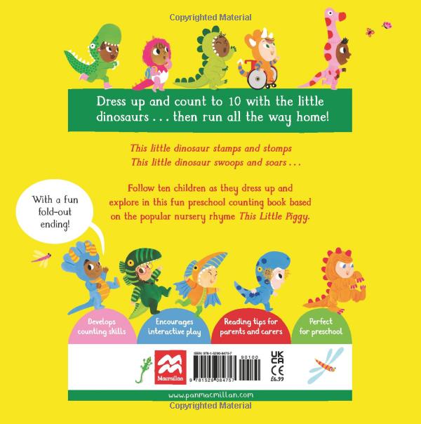 this little dinosaur : a roarsome twist on the classic nursery rhyme! - Ảnh 14