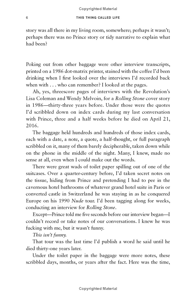 this thing called life: prince's odyssey, on + off the record - Ảnh 12