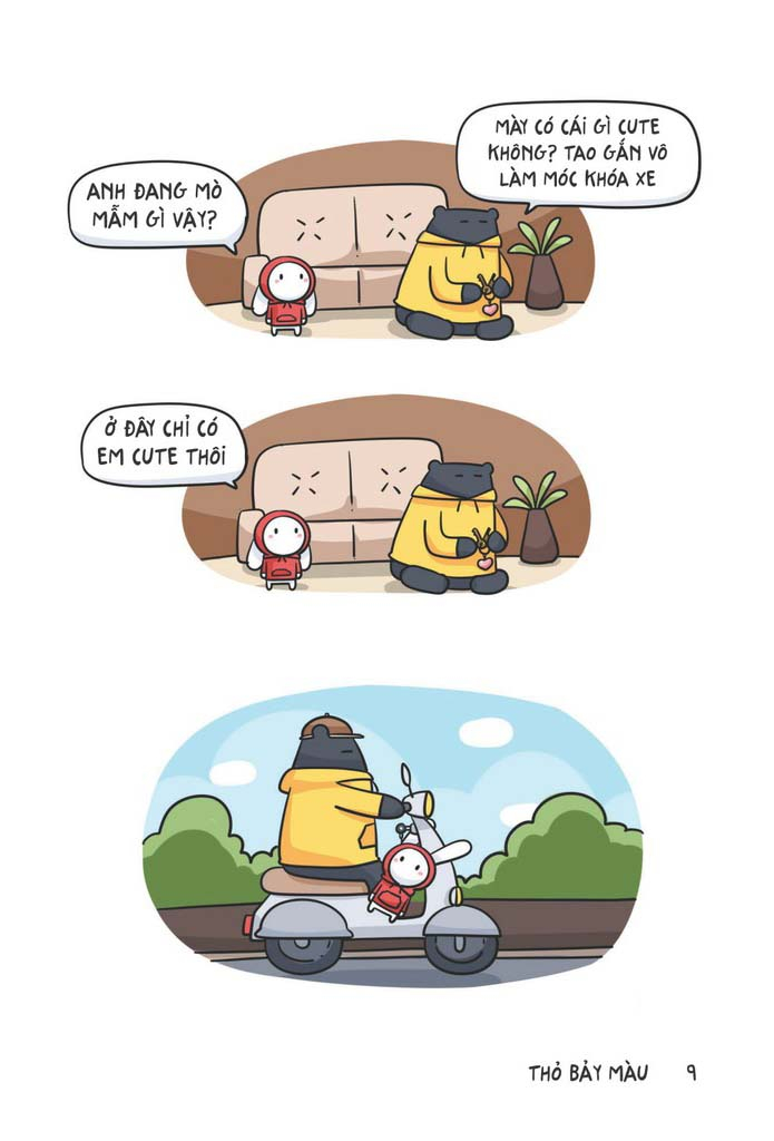 thỏ bảy màu và những người nghĩ nó là bạn (tái bản 2023) - Ảnh 3