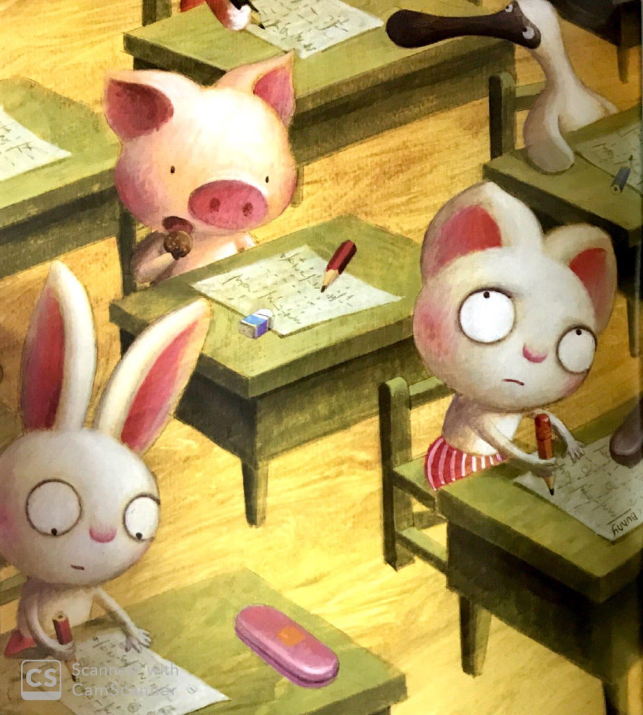 thỏ bunny tai ngắn - bài kiểm tra điểm kém - Ảnh 4