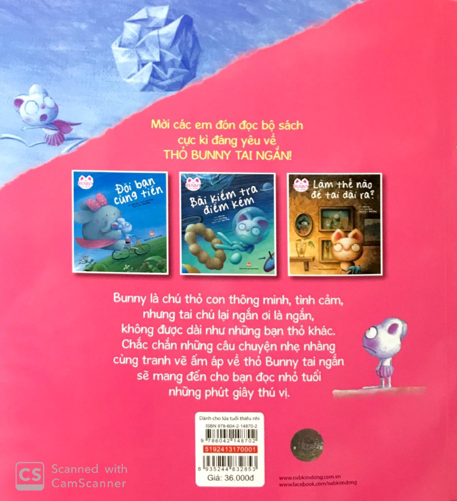 thỏ bunny tai ngắn - bài kiểm tra điểm kém - Ảnh 7