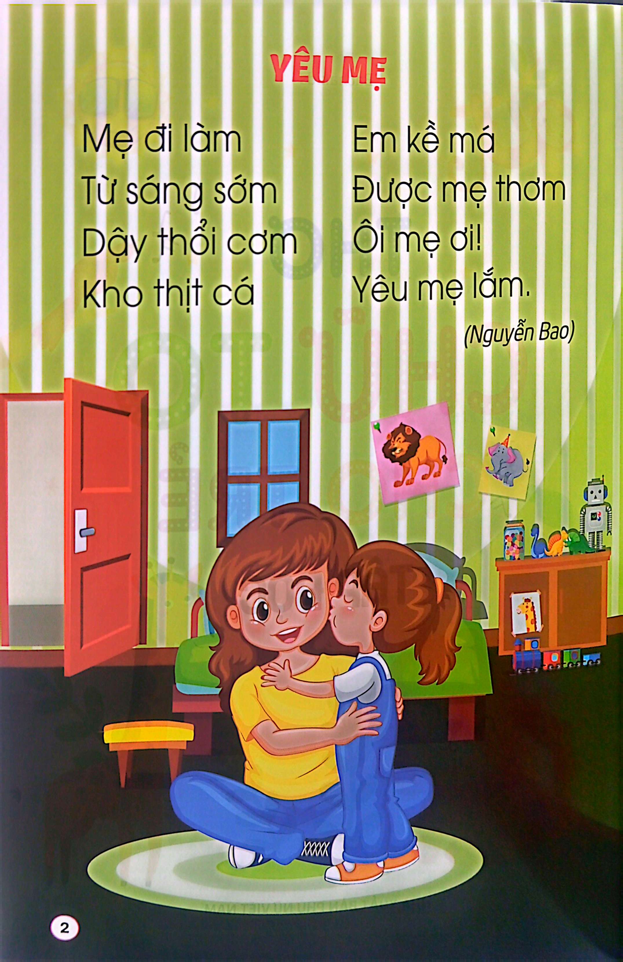 thơ chữ to cho trẻ tập đọc - Ảnh 3