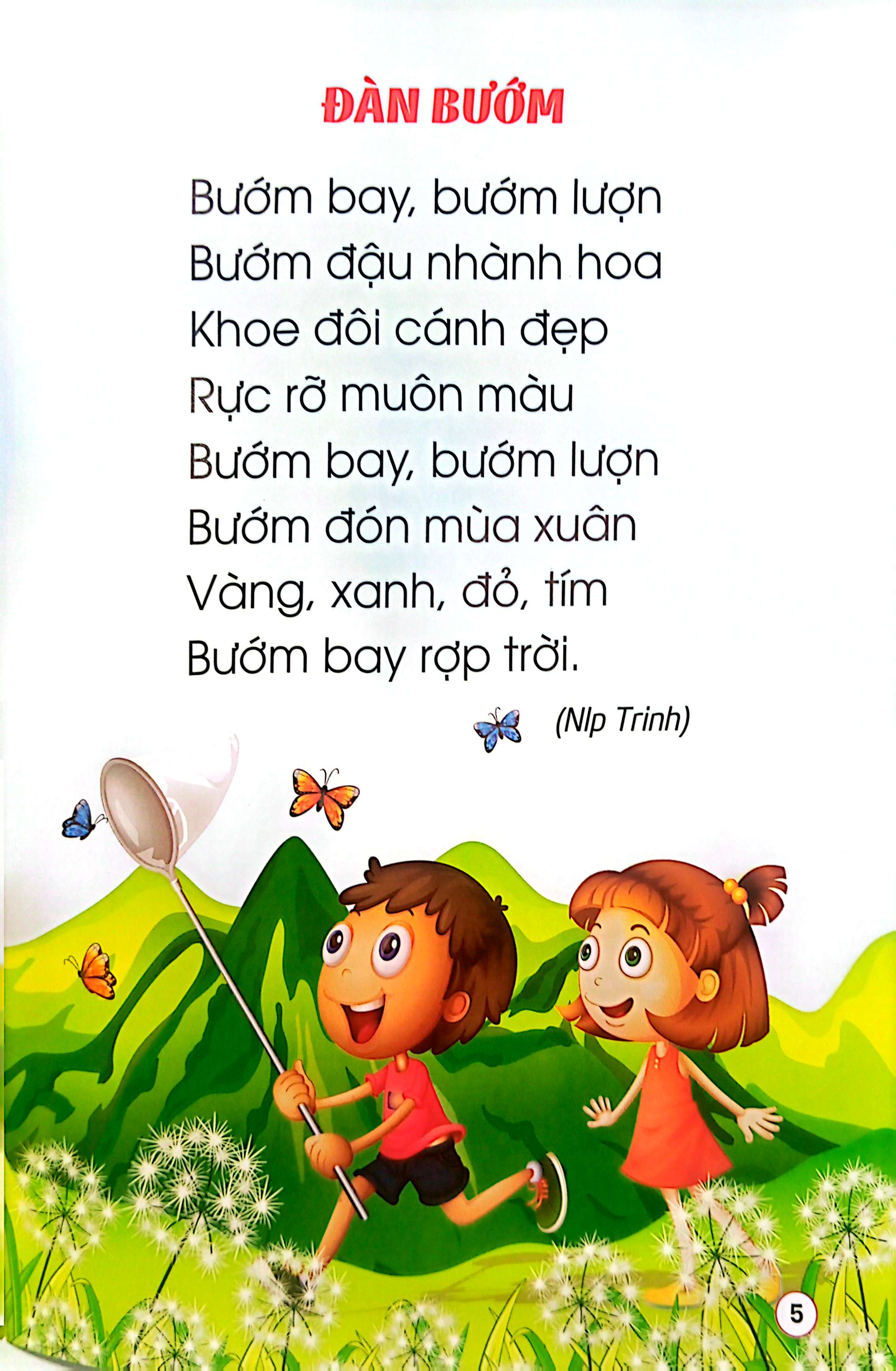 thơ chữ to cho trẻ tập đọc - Ảnh 6