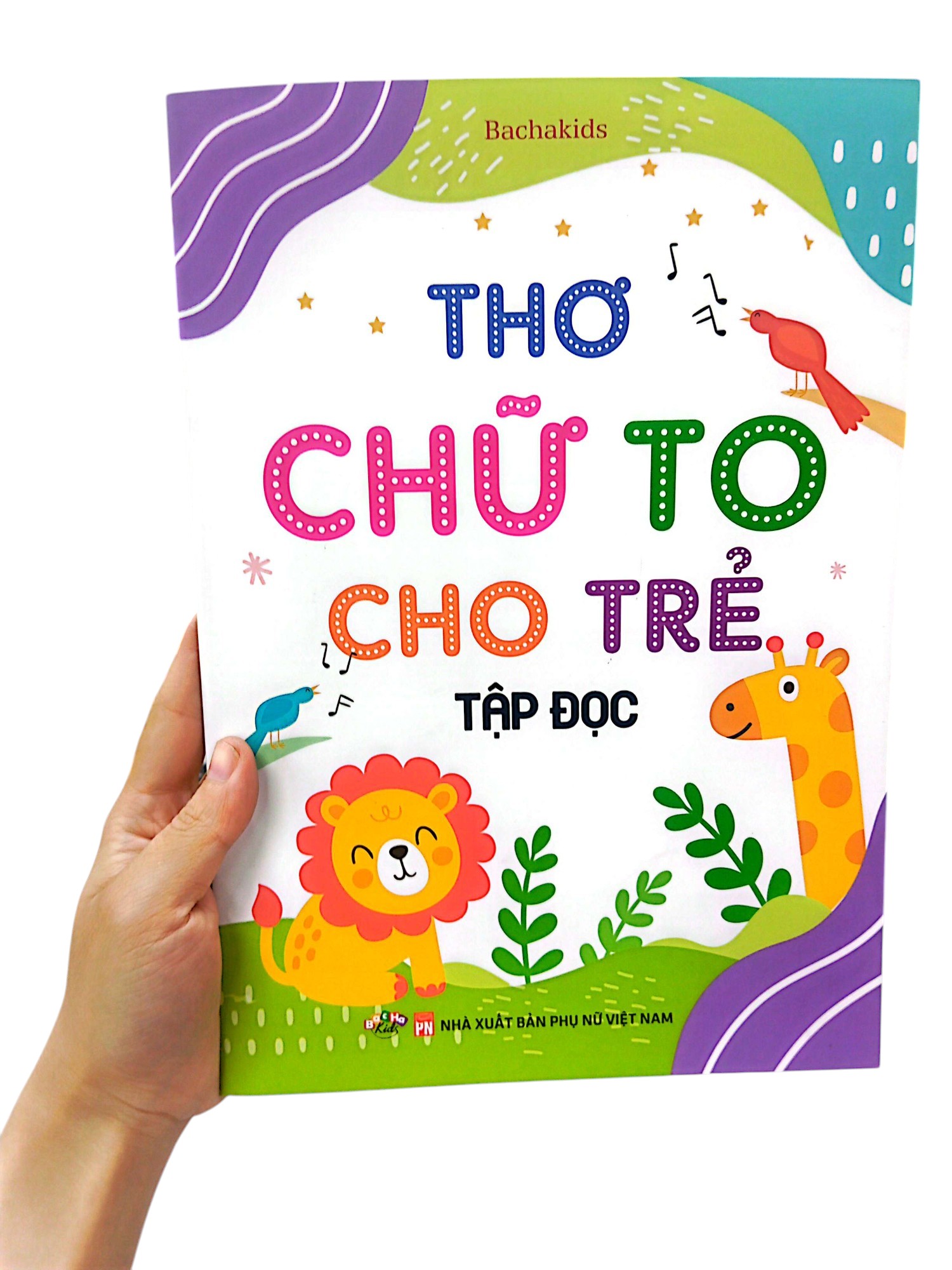 thơ chữ to cho trẻ tập đọc - Ảnh 8